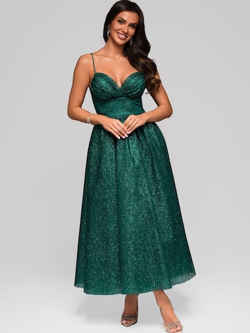 Ombre Evening dress in Green