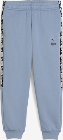 PUMA Jogginghose 'Puma x Hot Wheels™ Monster Trucks' in Blau: Vorderseite