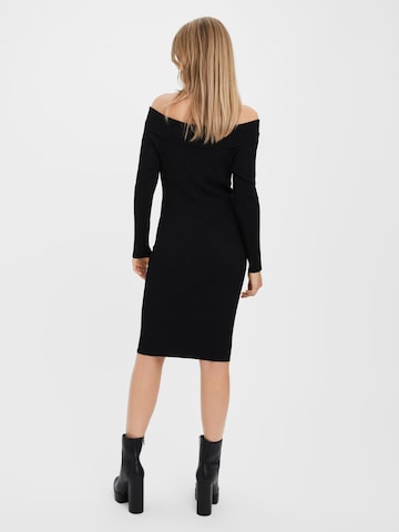 VERO MODA Knitted dress 'WILLOW' in Black