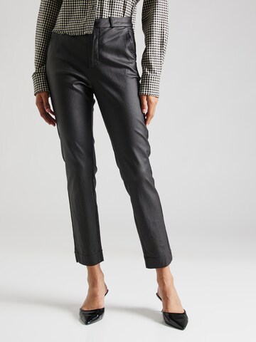 Freequent Slim fit Trousers 'SOLVEJ COOPER' in Black: front