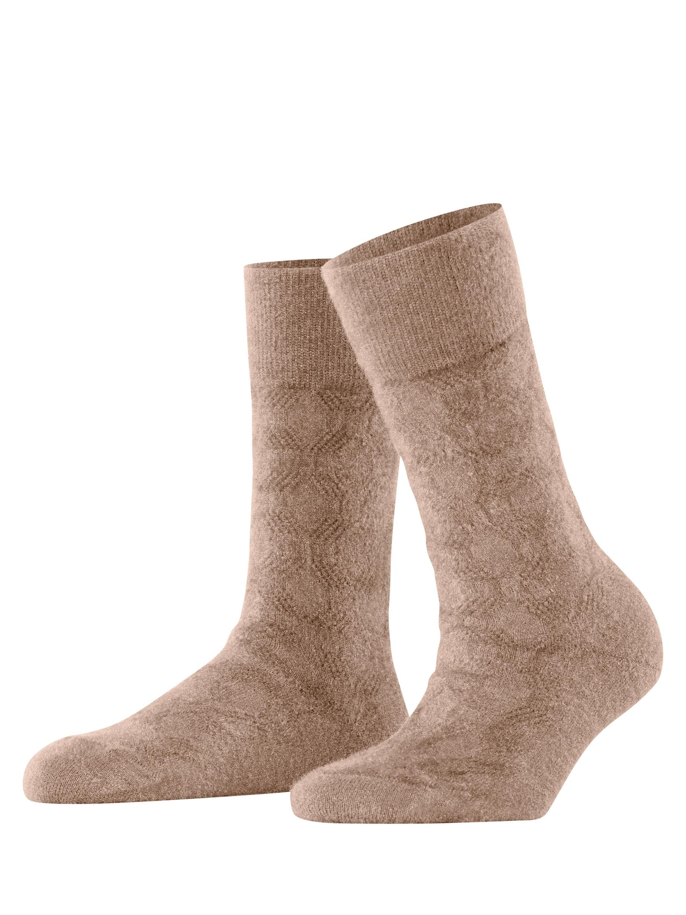 ESPRIT Socken 'Cable Knit'‌‌‌‌‌‌‌‌‌ in Braun: Vorderseite