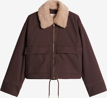 Veste mi-saison Marc O'Polo DENIM en marron : devant