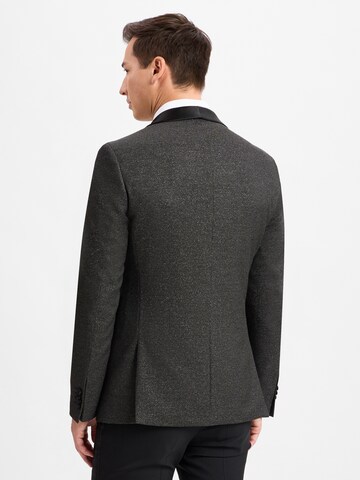 Finshley & Harding London Slim fit Colbert in Zwart