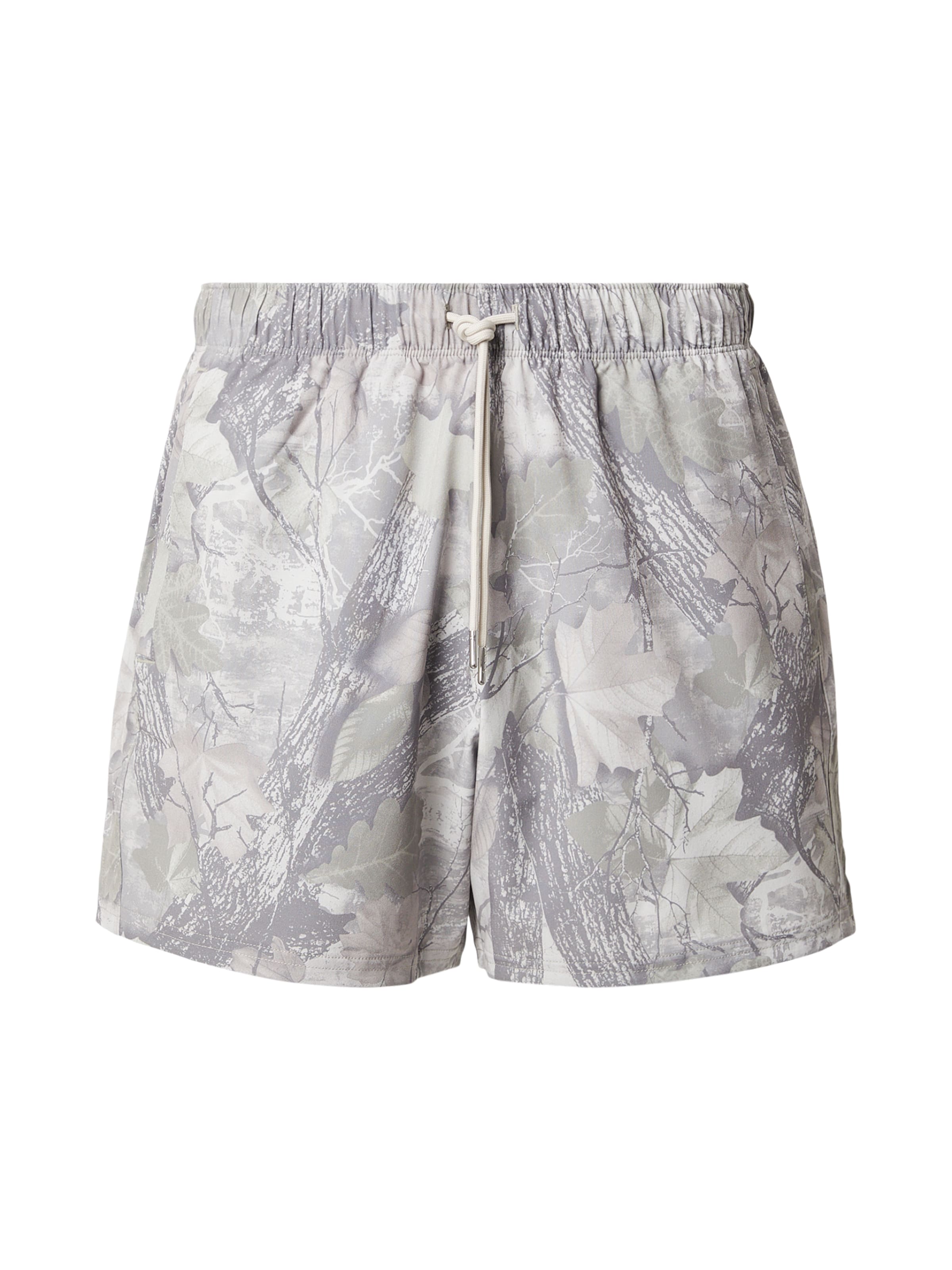 Abercrombie & Fitch Regular Sportshorts 'DEC4' in Grün: Vorderseite