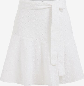 WE Fashion - Falda en blanco: frente