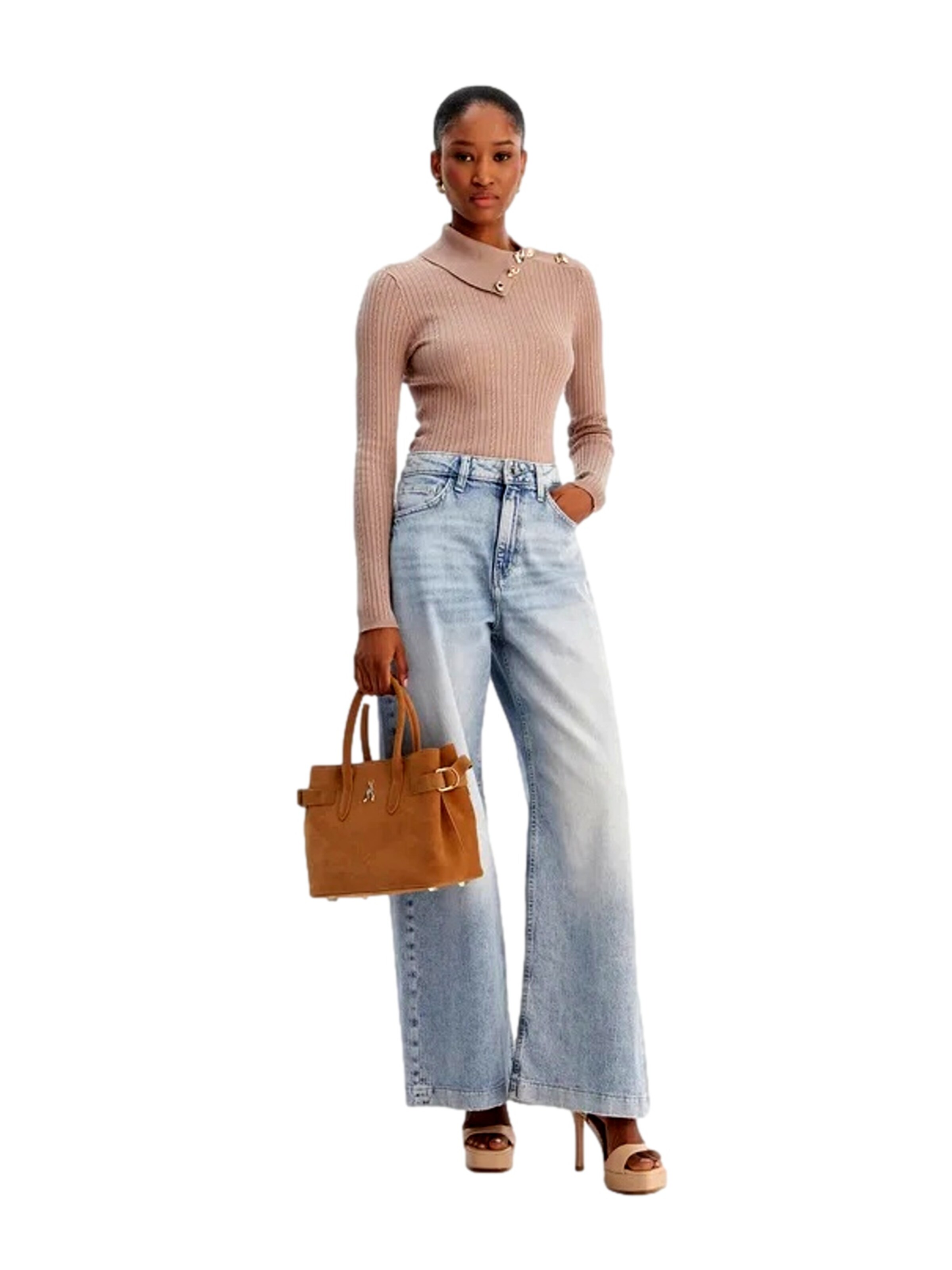 évasé Jean GUESS en bleu