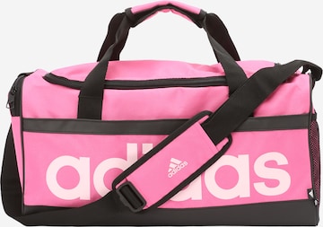 rozā ADIDAS SPORTSWEAR Sporta soma 'Essentials Duffel': no priekšpuses