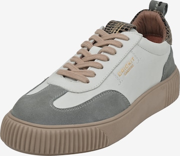 Baskets basses ' ULA ' Crickit en vert : devant