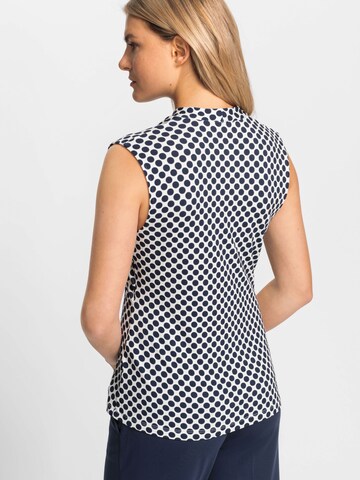 Olsen T-Shirt schmal geschnitten in Blau