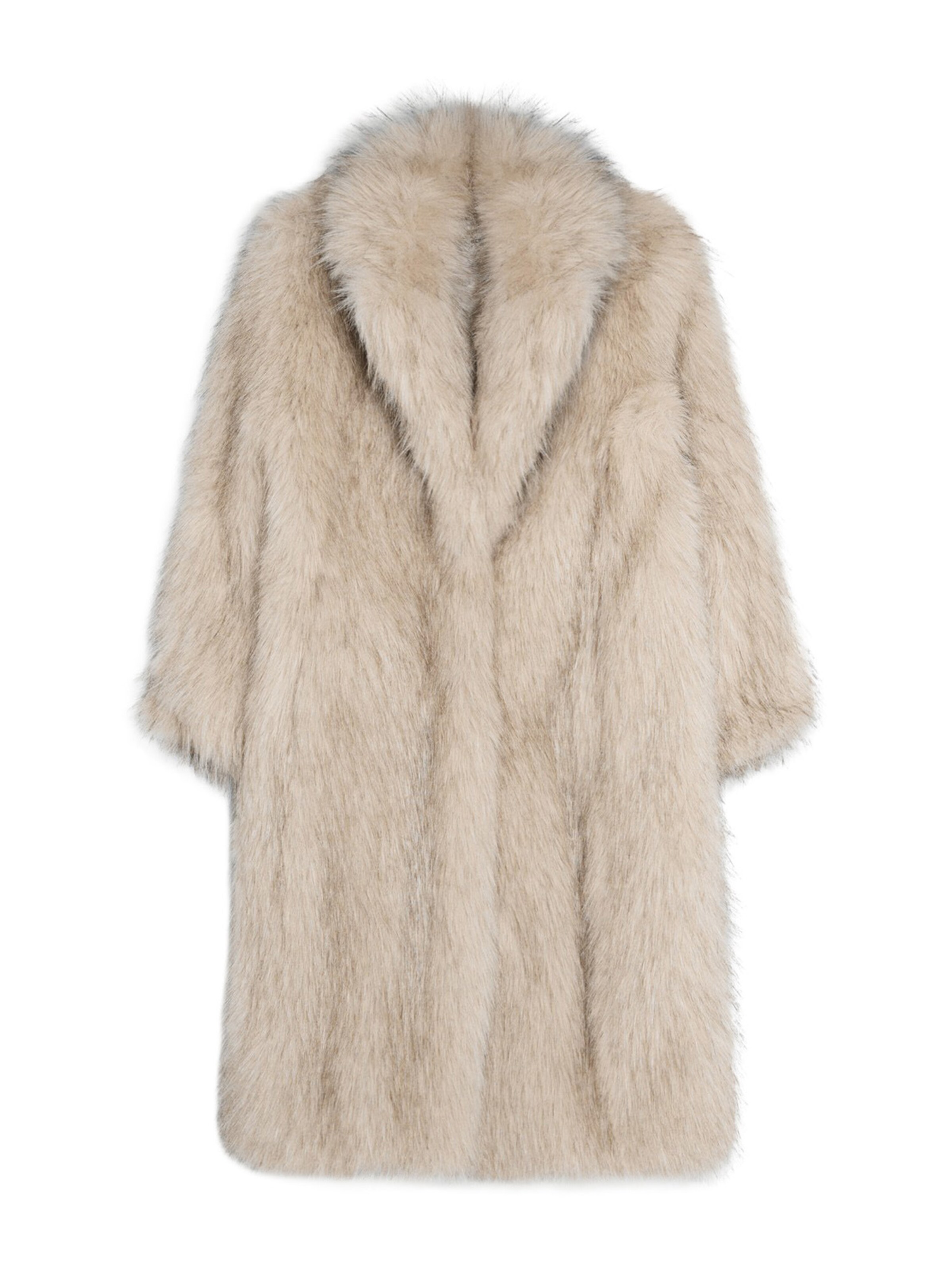 Bershka Winter coat in Beige: front