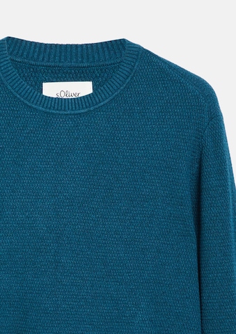 s.Oliver Sweater in Blue: front