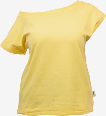 Suri Frey Shirt ' SFY Freyday ' in Yellow: front