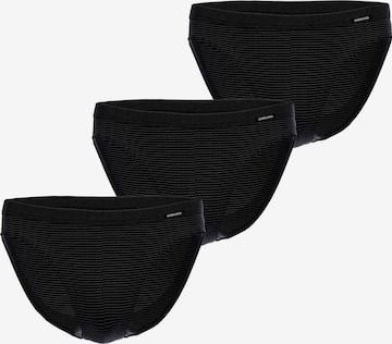 Ammann Slip 'Jeans Feinripp' in Grau: Vorderseite