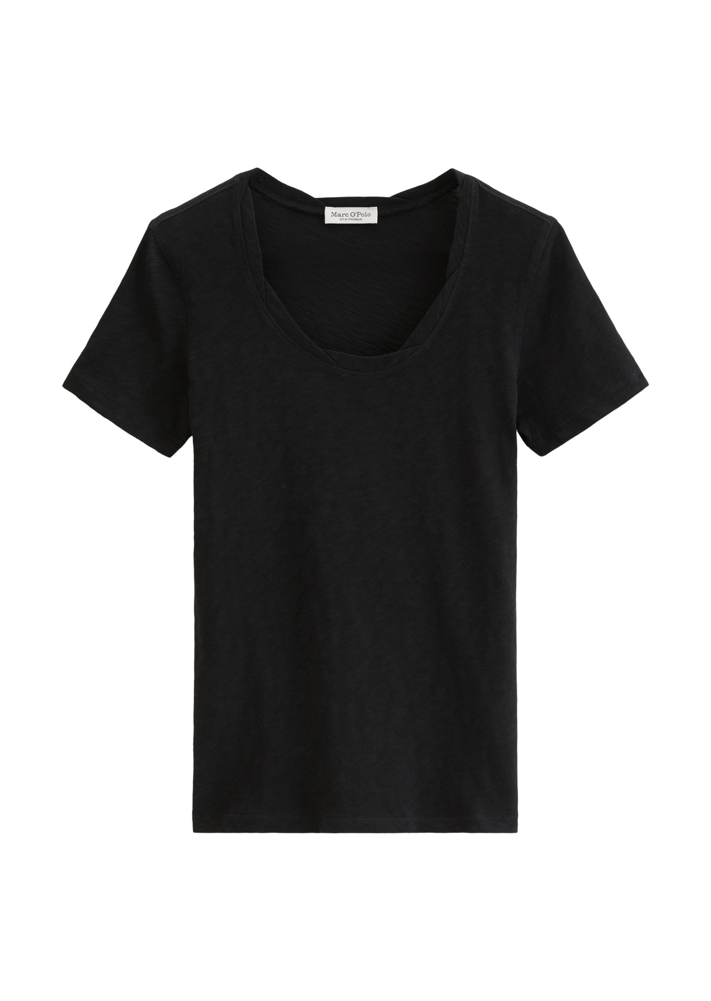 T-shirt Marc O'Polo en noir : devant