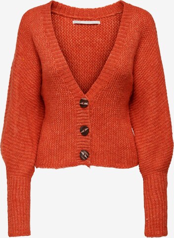 ONLY Knit Cardigan in Red: front