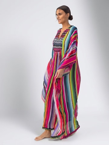 Miss June Kleid 'Caftan Long Waves'‌‌‌‌‌ in Mischfarben