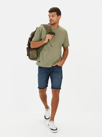 CAMEL ACTIVE T-Shirt aus Organic Cotton in Grün