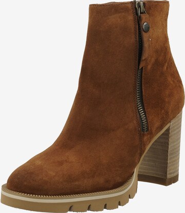 Paul Green Ankle Boots in Brown: front