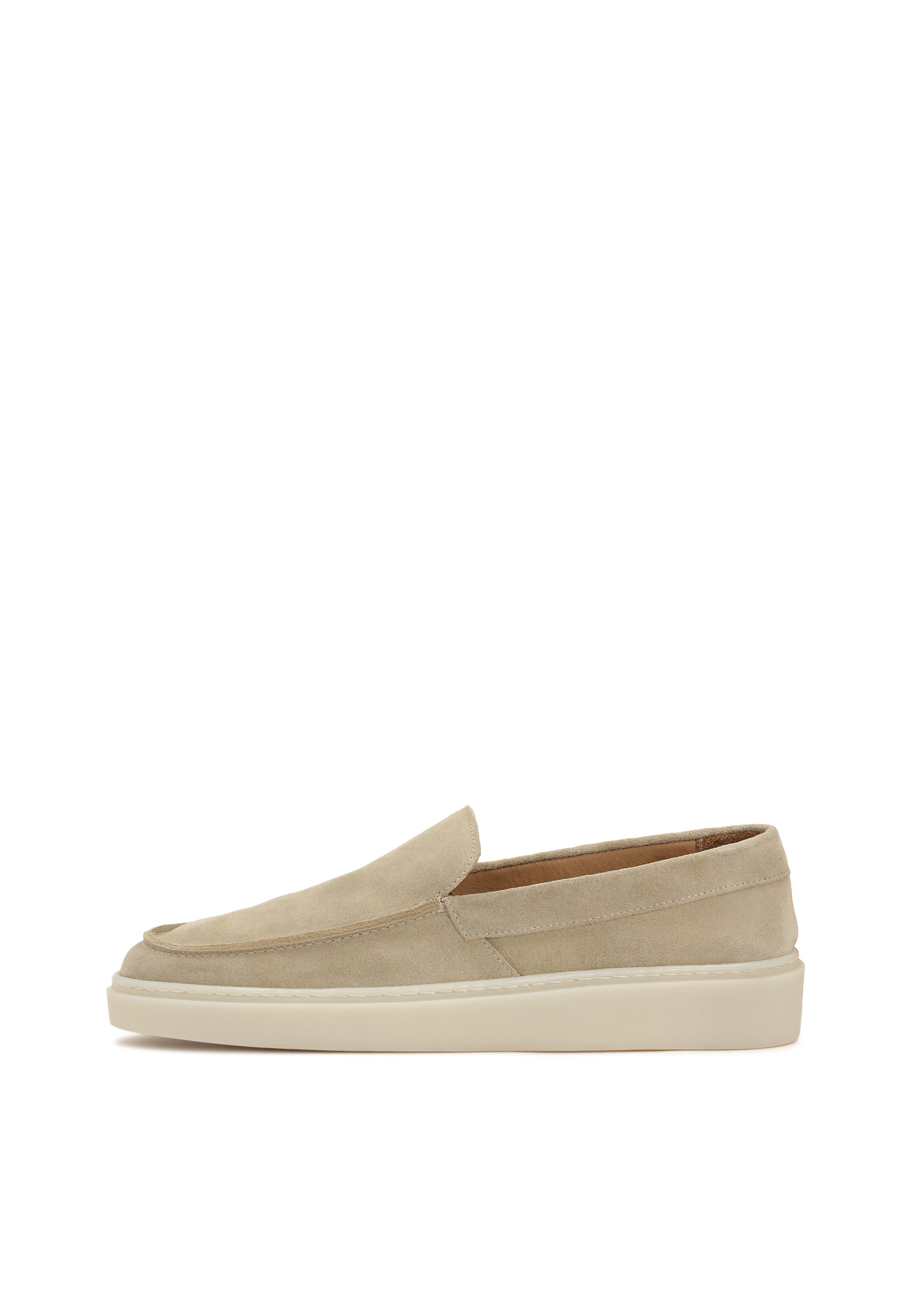 Chaussure basse Kazar en beige : devant