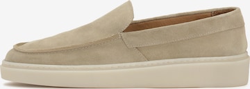 Mocassin Kazar en beige : devant