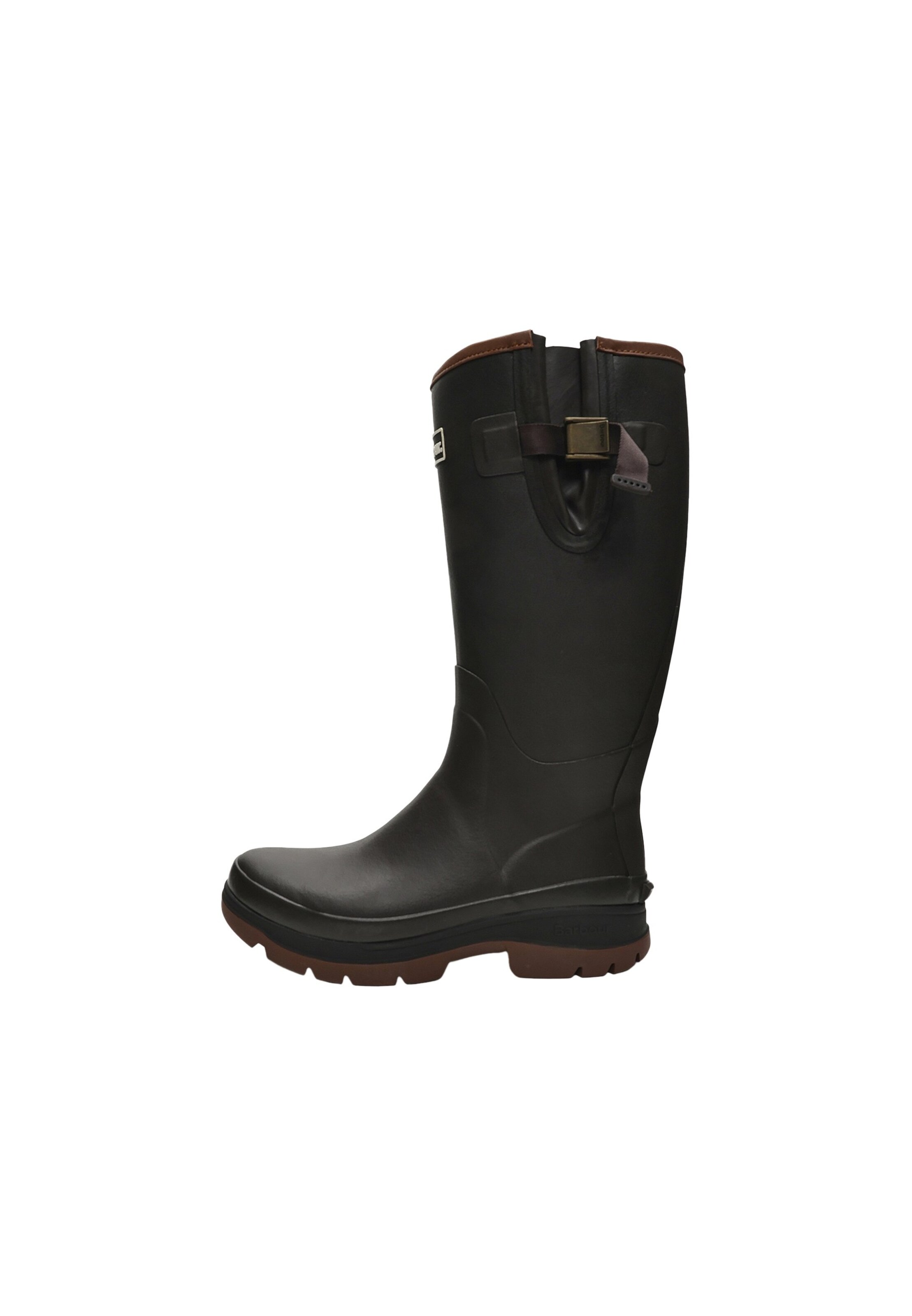 Barbour Gummistiefel 'Tempest' in Braun: Vorderseite