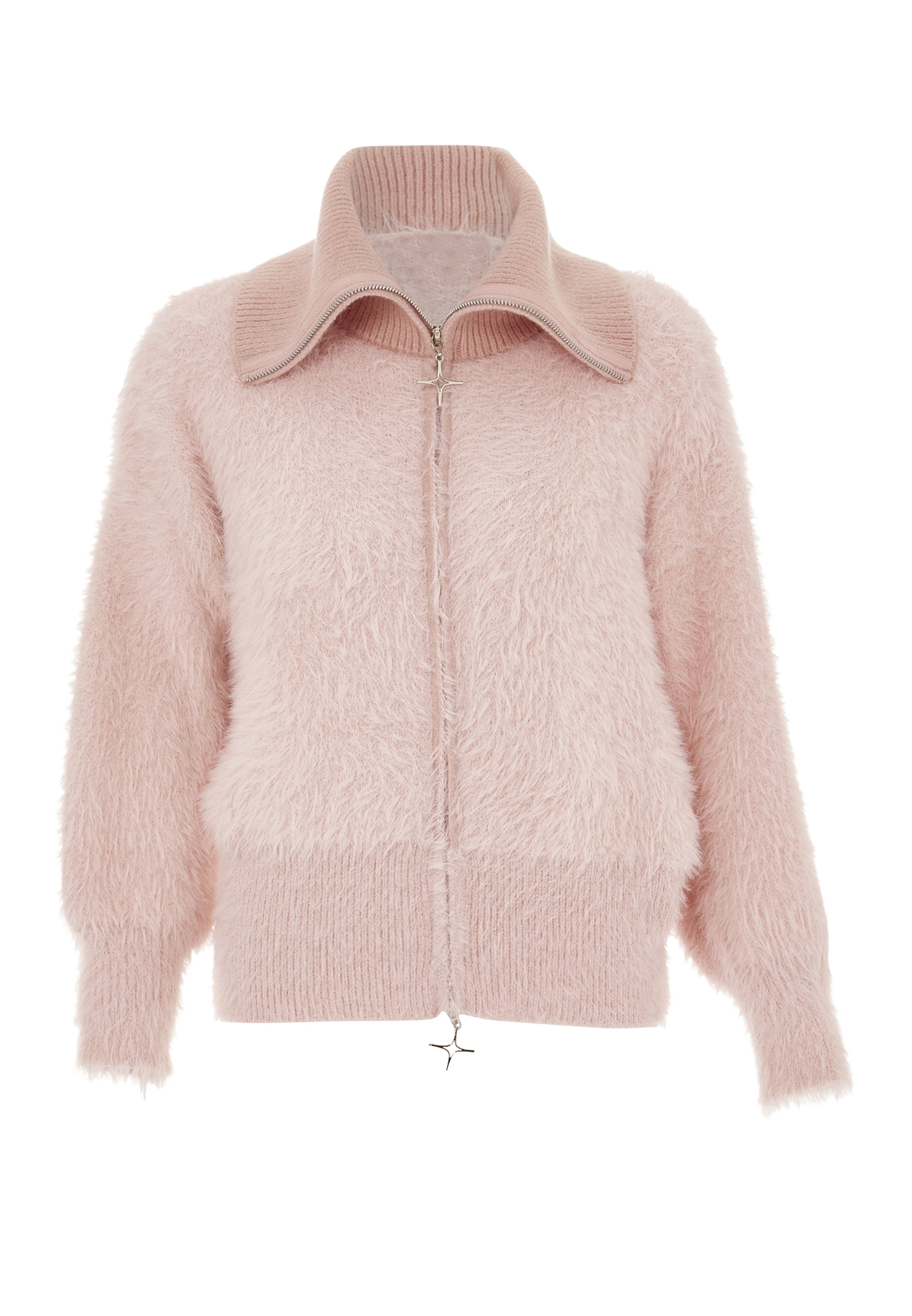 NALLY - Casaco de malha em rosa: frente