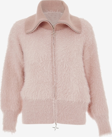 NALLY - Casaco de malha em rosa: frente