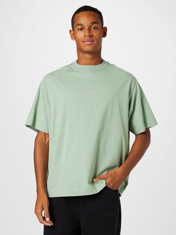 Abercrombie & Fitch Koszulka w kolorze zielony: przód