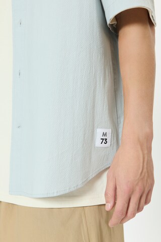 Matinique Regular fit Button Up Shirt 'MAFranjo 73' in Blue