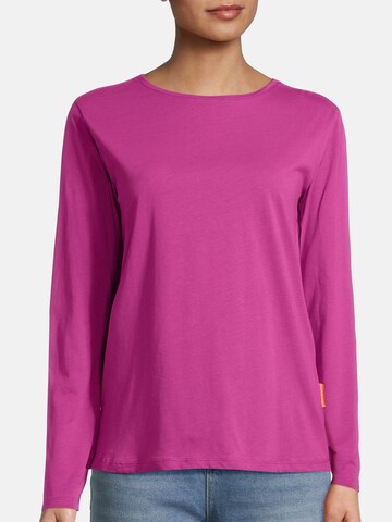 salzhaut Shirt 'KANT' in Lila