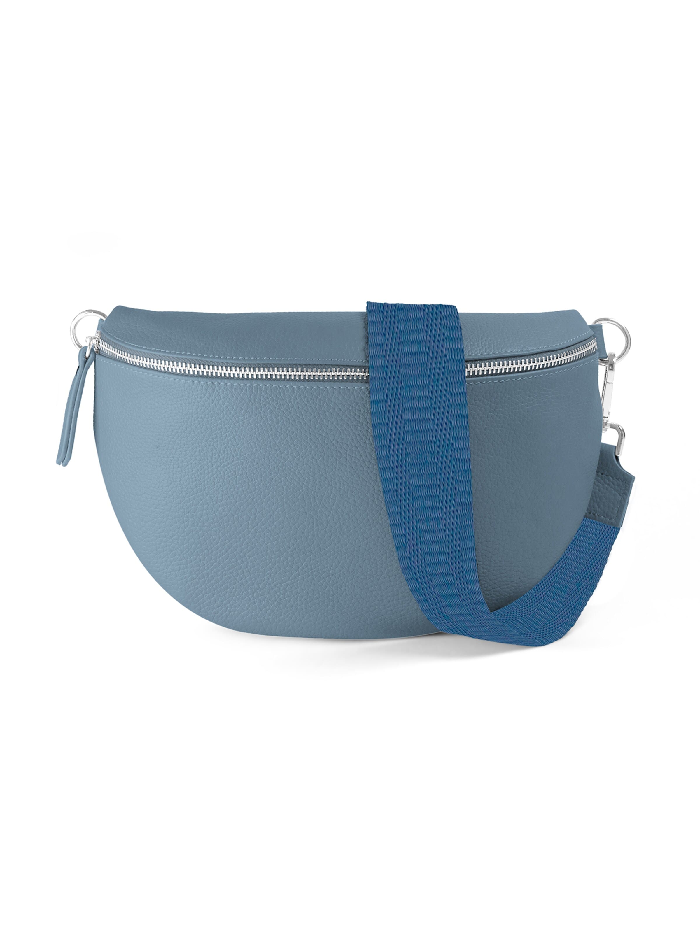 Sacs banane 'MILA large' lePelou en bleu : devant