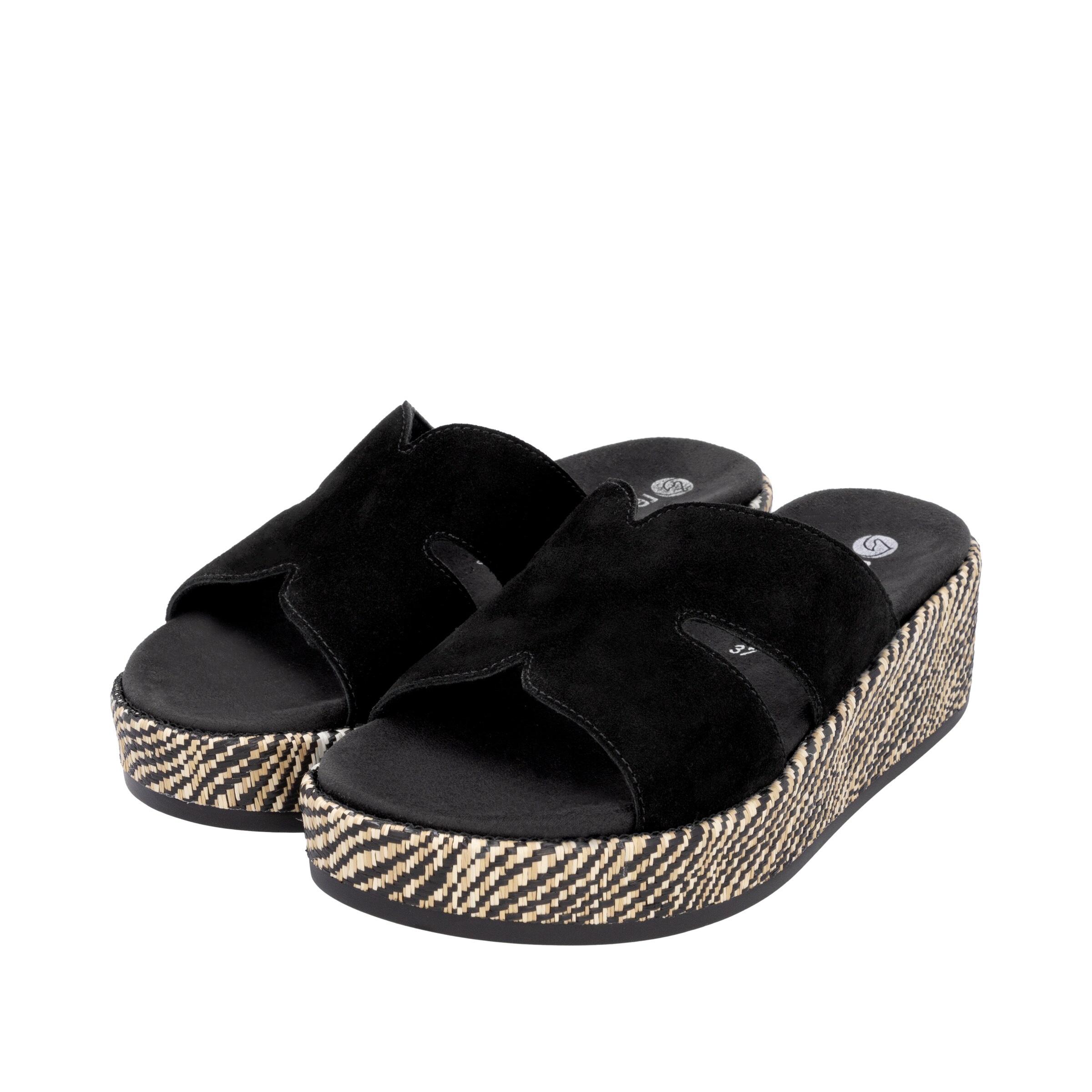 REMONTE Mules in Black