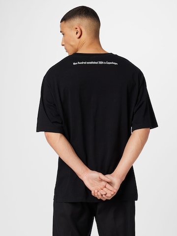T-Shirt 'The Staff' Won Hundred en noir