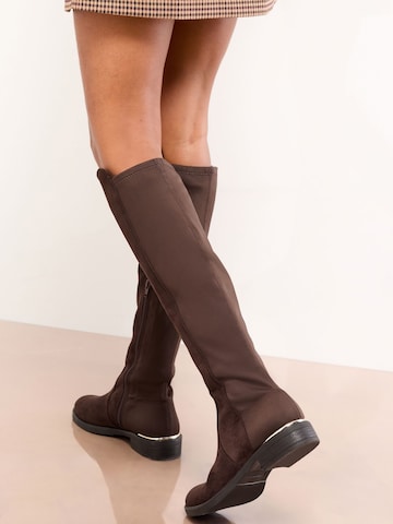 Lipsy Kozaki w kolorze brązowy