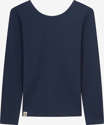 NOORLYS Shirt 'ELISE' in Blue: front