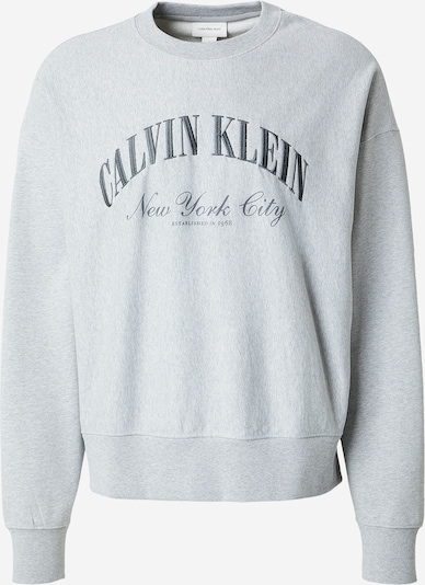 Megztinis be užsegimo iš Calvin Klein Jeans, spalva – antracito spalva / margai pilka, Prekių apžvalga