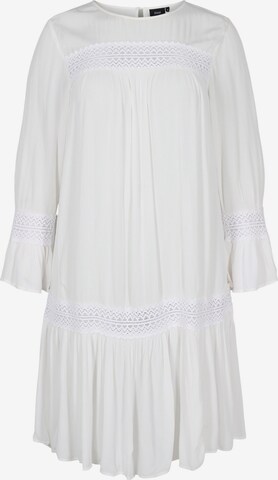 Zizzi Summer Dress 'ETRESS' in White: front