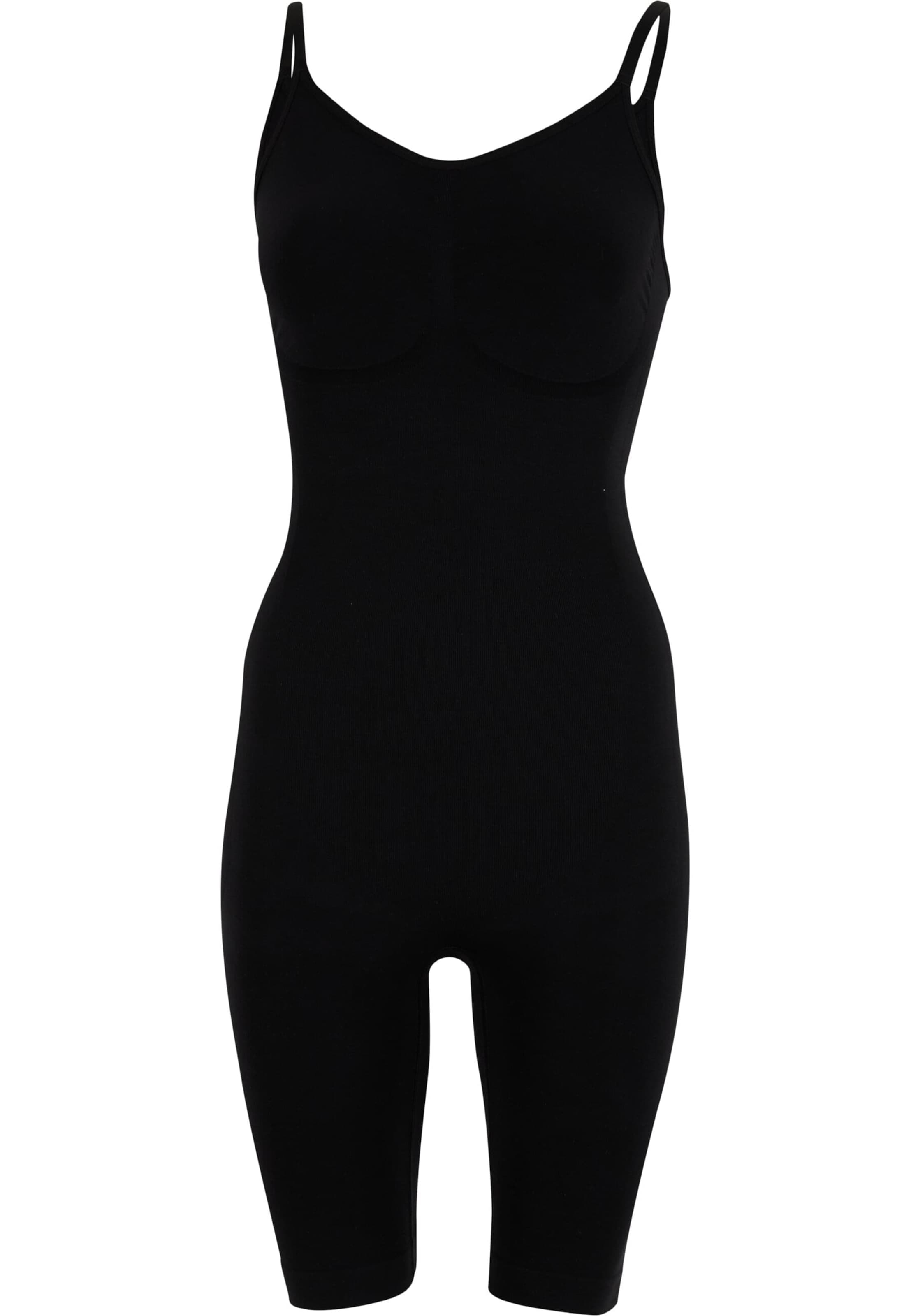 Lykkeland Atelier Bodysuit in Black: front