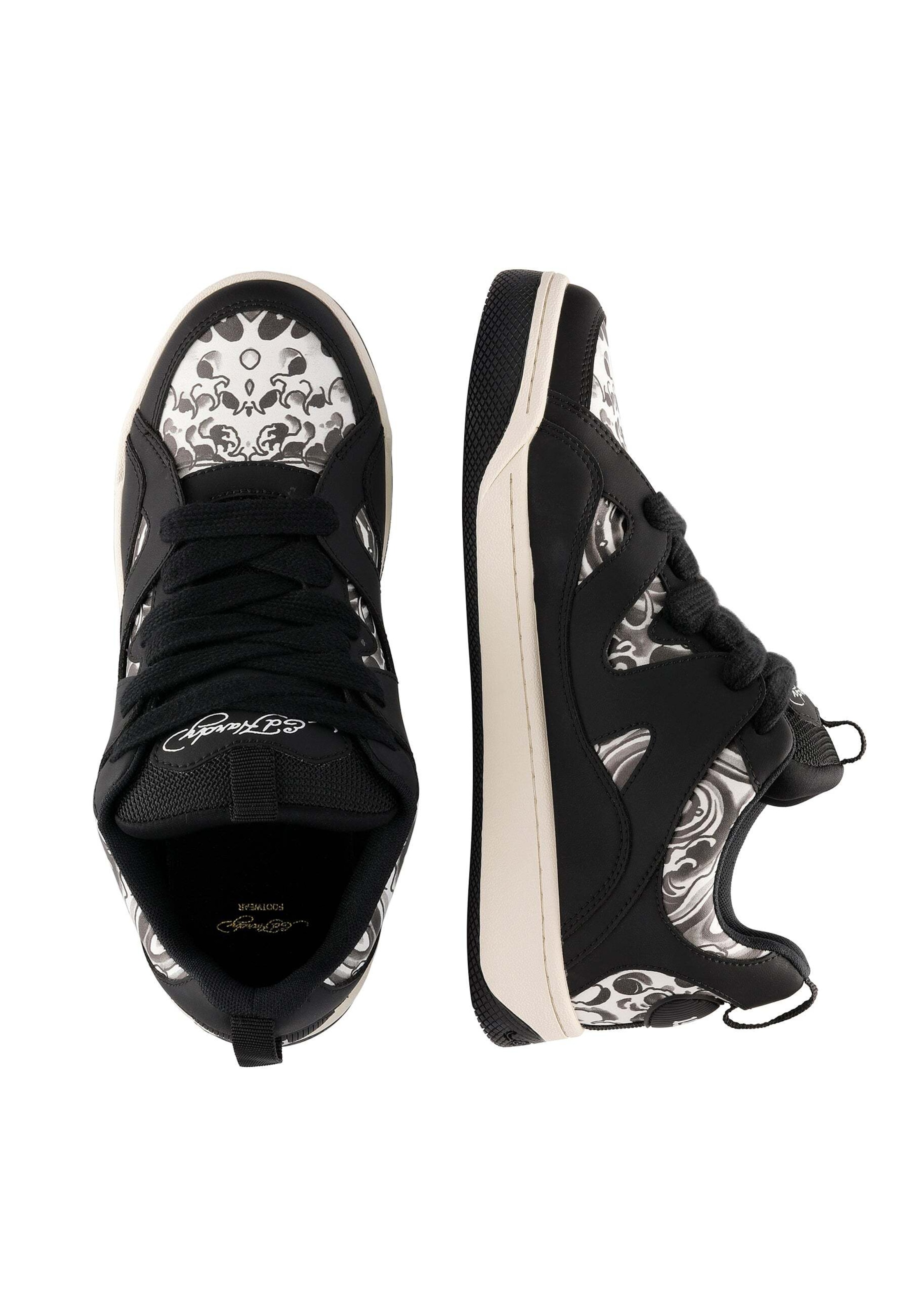 Ed Hardy Nízke tenisky - Čierna