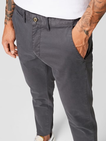 REDPOINT Slim fit Chino trousers 'Jasper' in Grey