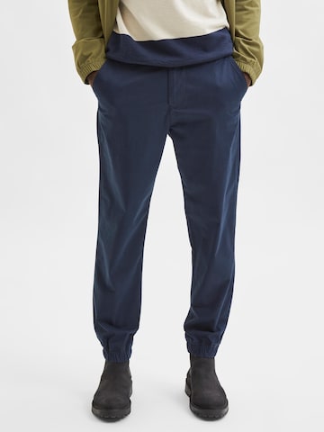 SELECTED HOMME Zúžený Kalhoty – modrá: přední strana