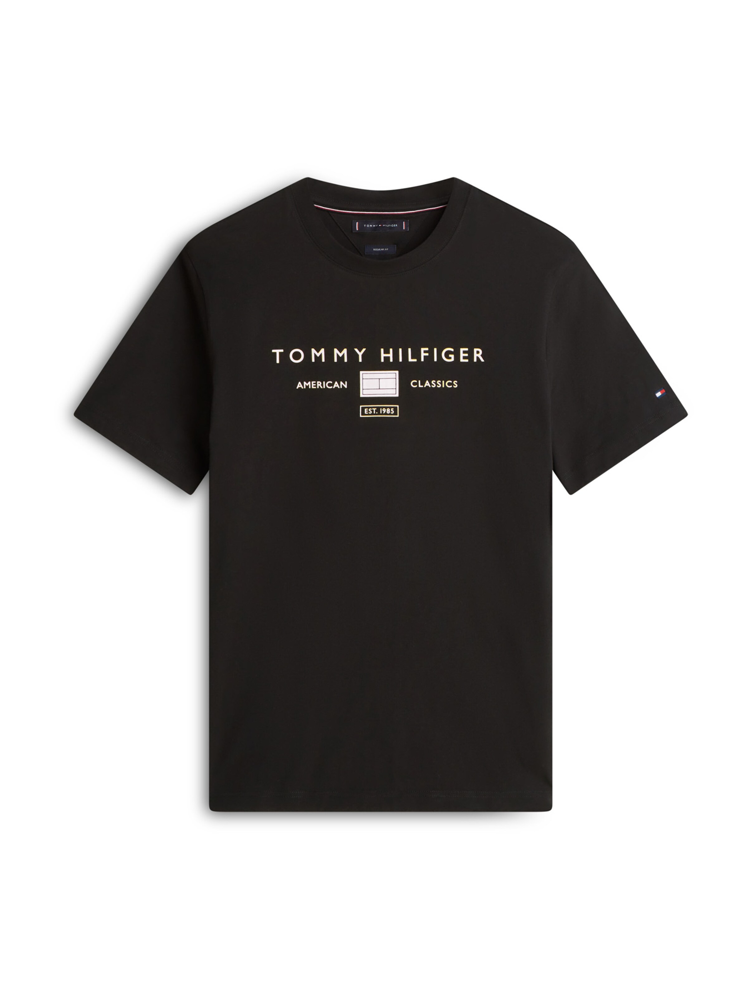 TOMMY HILFIGER Shirt in Black: front