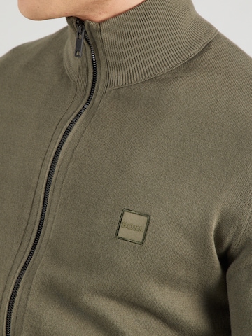 Vestes en maille 'Kano' BOSS en vert