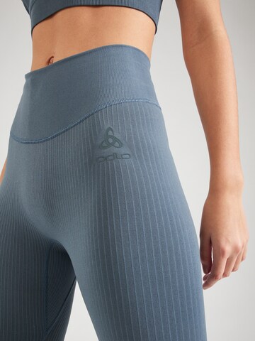 ODLO Skinny Sports trousers 'ACTIVE 365' in Blue
