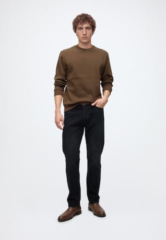 JACK & JONES Sweatshirt 'JJEBRADLEY' in Brown