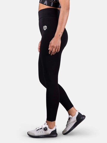 MOROTAI Skinny Sporthose 'Premium' in Schwarz