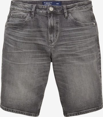 TOM TAILOR Shorts 'Josh' in Grau: predná strana