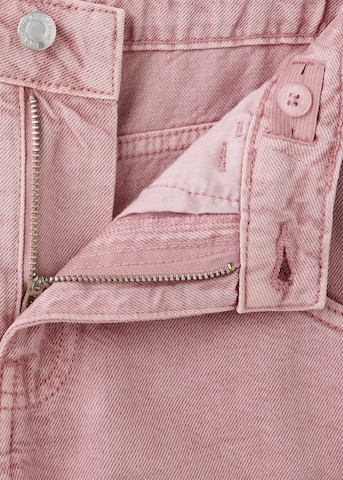 MANGO KIDS Barrel Дънки 'EMMA' в розово: отпред