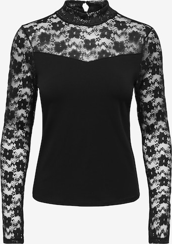ONLY Shirt 'ONLLIVE LOVE' in Black: front