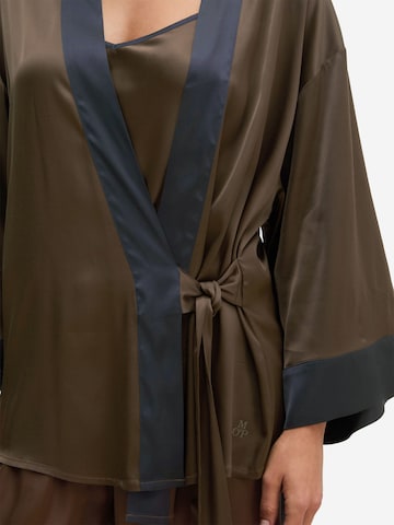 Peignoir court ' Classic ' Marc O'Polo en marron